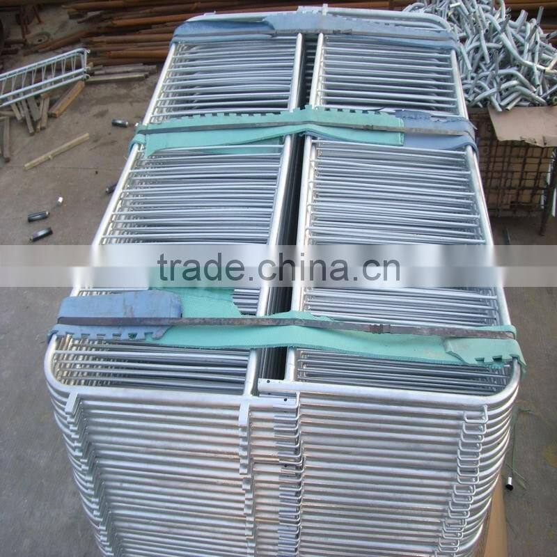 steel fence barrier
