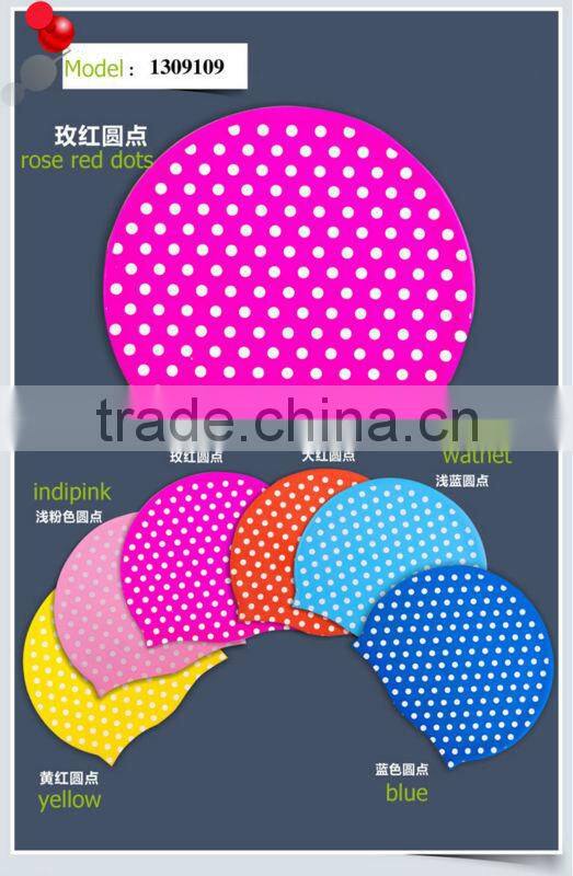 animal print silicone swimming cap,swimming costume