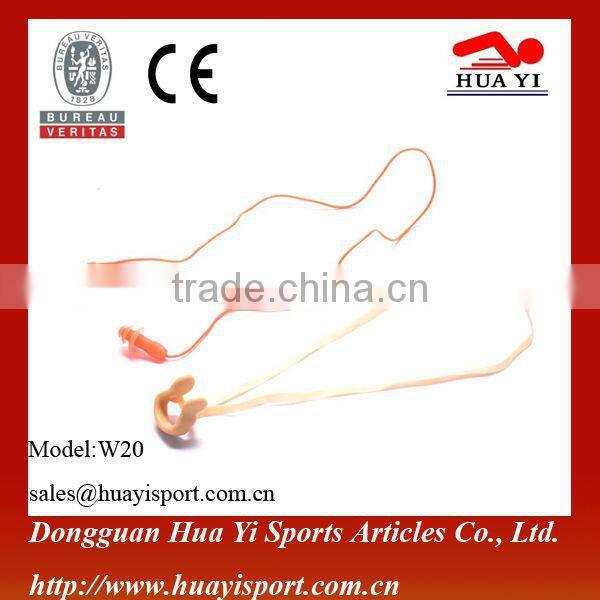 Protect Latex Swimming nose clip with string Lightweight and durable nose clip