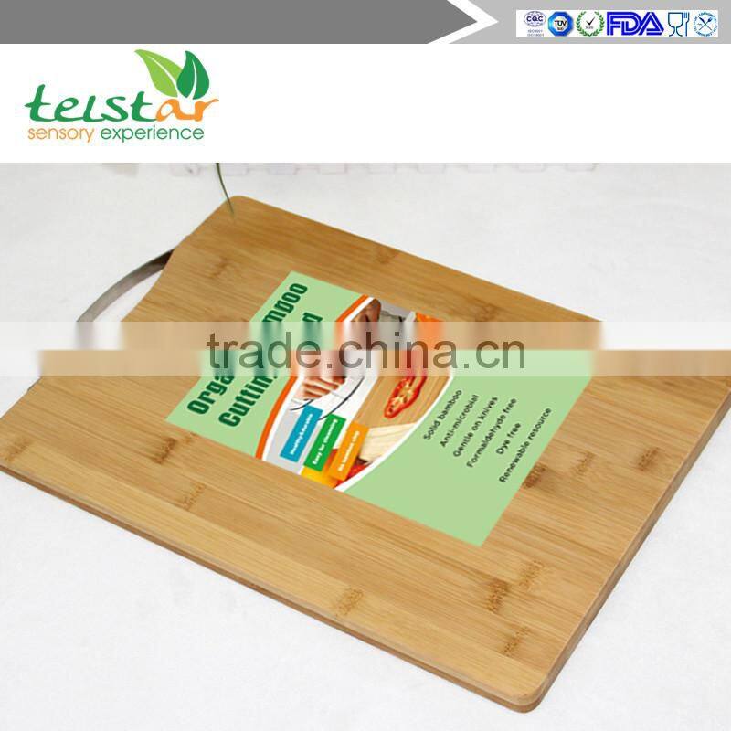 Mildew prevent deformation of high temperature carbonization chopping board/nanzhu bamboo cutting boards Cut fruit chopping boar