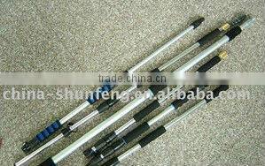 the aluminum pole of telescopic brush
