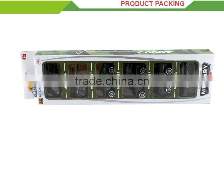 New product small military diecast models set toy