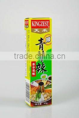 wasabi mustard horseradish paste (43g tube)