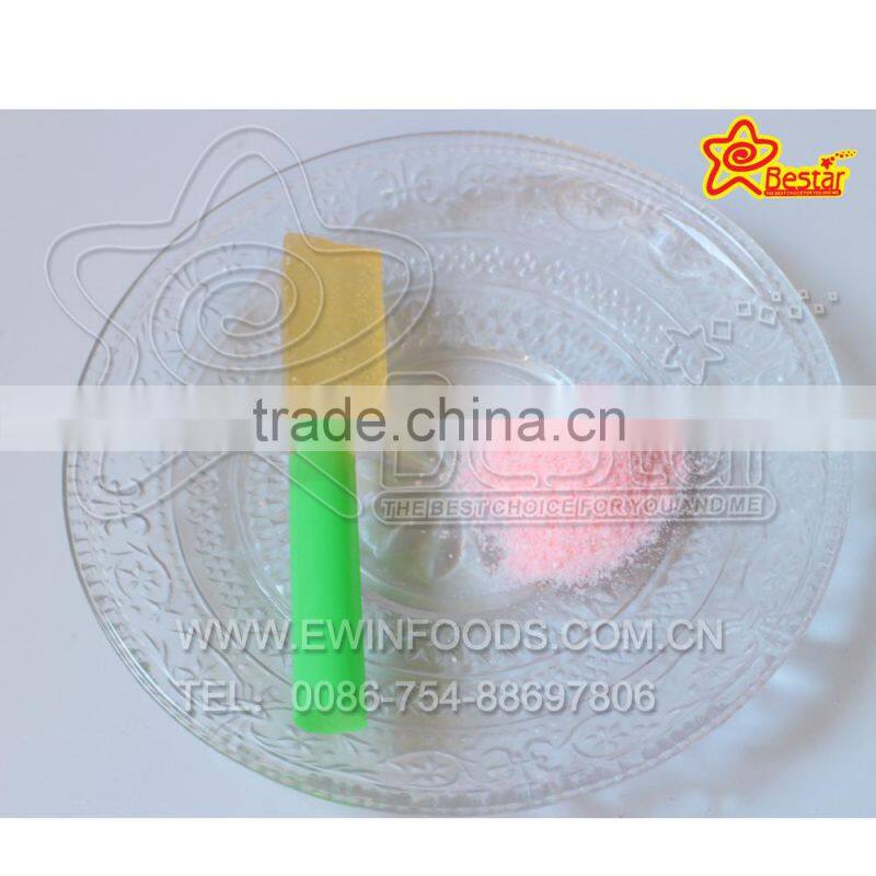 Lovely Packing Toothbrush Shape Lollipop With Sour Powder