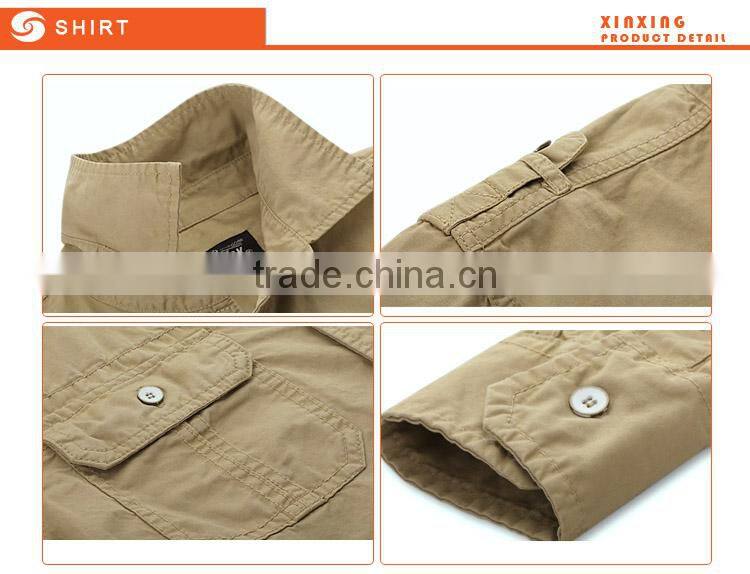 Hot Sale Heavy Washed Pure Cotton mens casual shirt 2014 new style