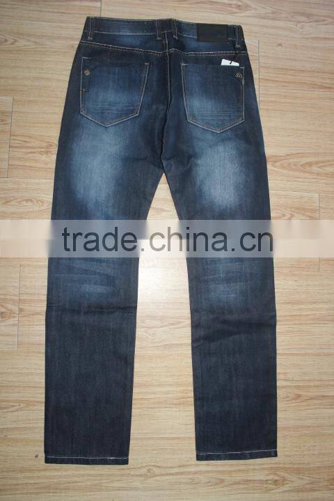 GZY Buy Jeans In Bulk Manufacturers China men's surplus jeans Blue Motorcycle Denim Trousers Overalls stock