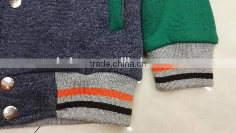 Clothing stock lot children hot sale fashion design compound jacket