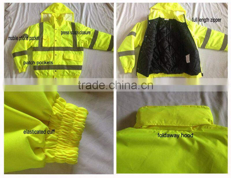 3m reflective waterproof leather motorcycle jackets of customized design