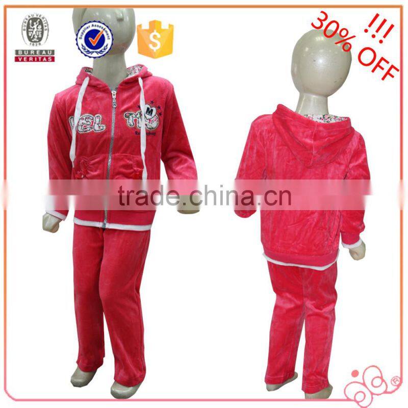 China factory OEM service two-piece dress new design kid clothes