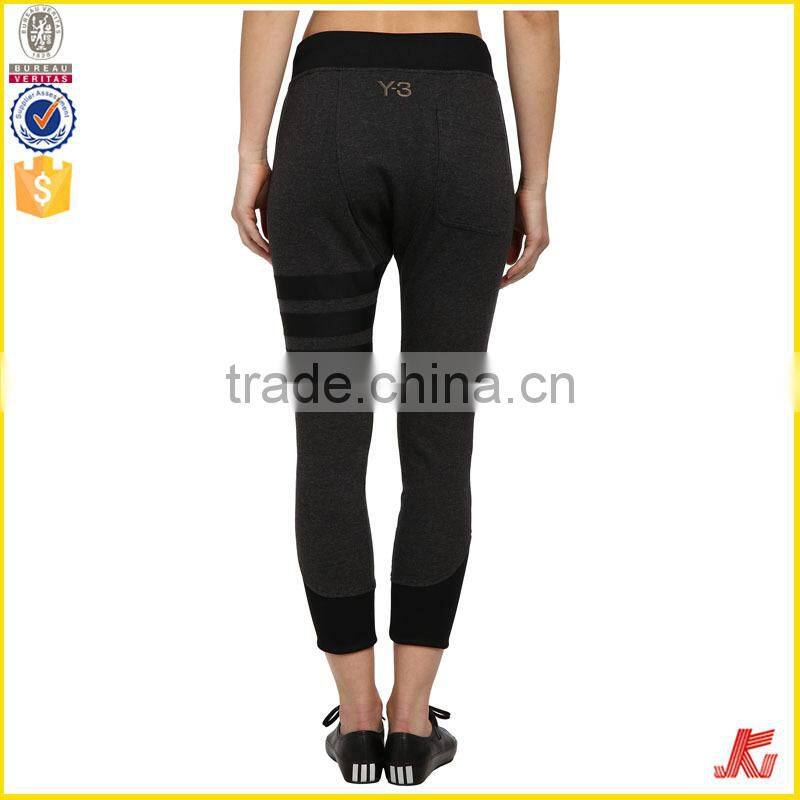 Patches women tight pants tube in black