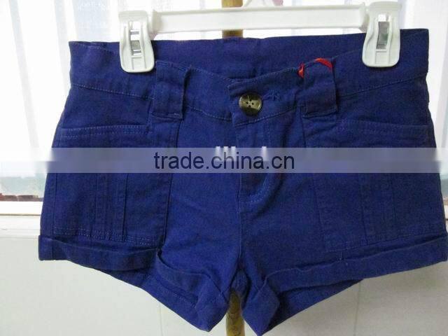 lady fashion boyfriend short denim pants