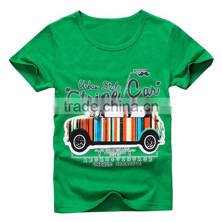 China apparel factory wholesale printed boys stylish t-shirt designs