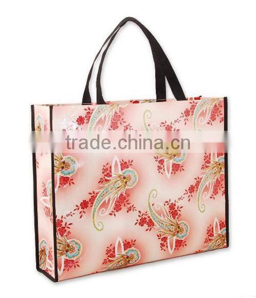 Foldable custom sealing machine non woven polypropylene bag