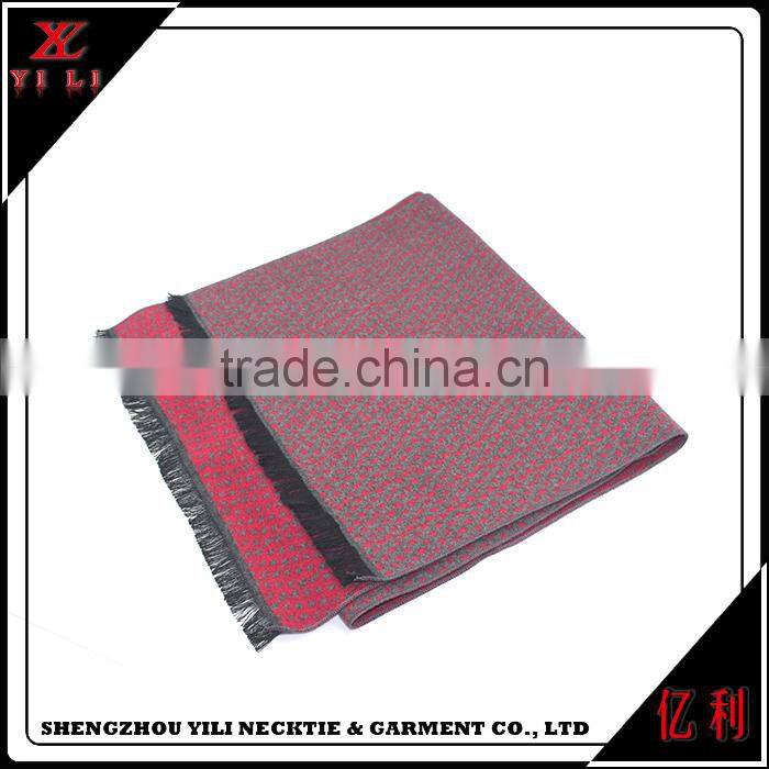 China bulk sale cheap polyester warm mens scarf