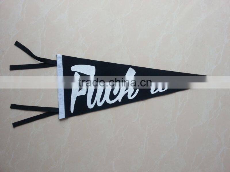 screen printing pennant flag