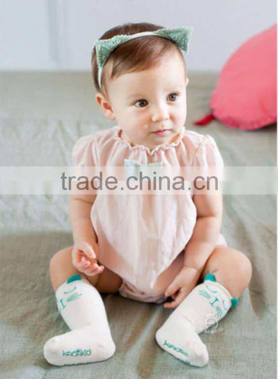 baby cute cotton socks, silicone print baby socks,baby socks