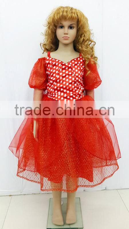 factory design new princess dress style girl party wear western dress