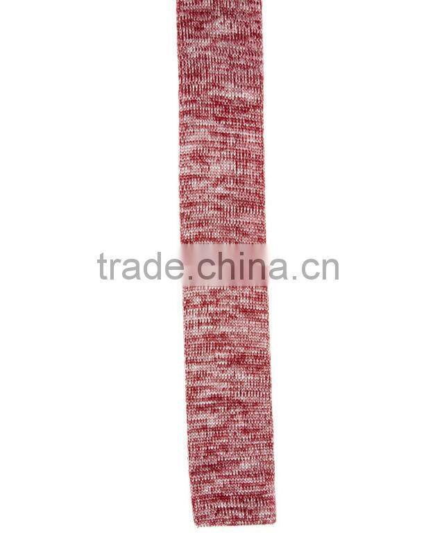 100% polyester Knit Tie With Twisted Yarns