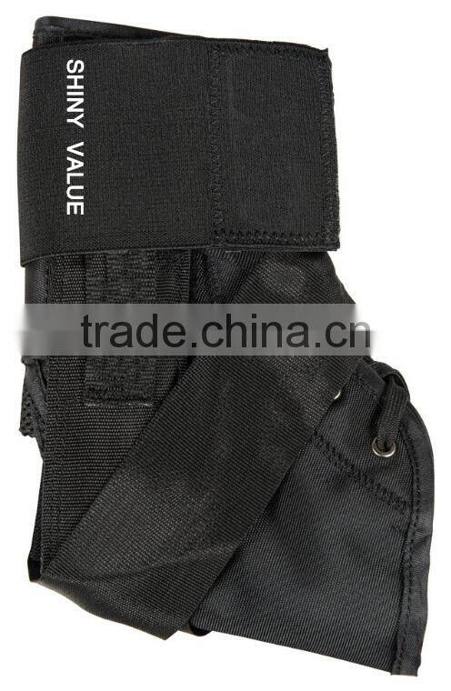 Ankle protection type high quality 3 sizes assorted adjustable polyester material ankle stabilizer