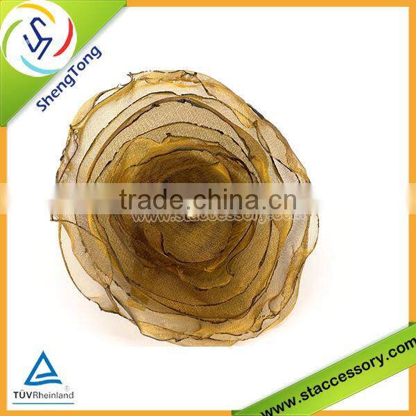 Hot sale artificial flower fabric flower chiffon flower