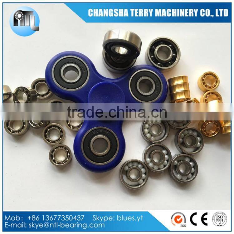 R188 gold plated stainess steel bearing special for fidget spinner toy