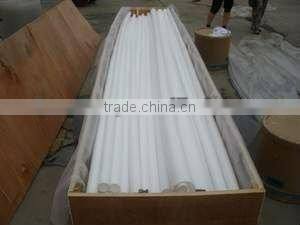 100%virgin white ptfe extruded/molded tube/ptfe pipe