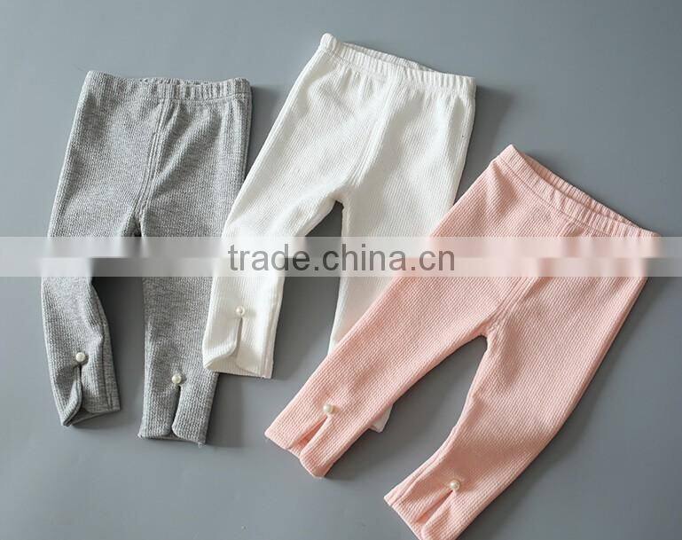 Wholesale Custom Printed Kids Leggings Manufacturer Baby Girls New Fashion Skinny Pants