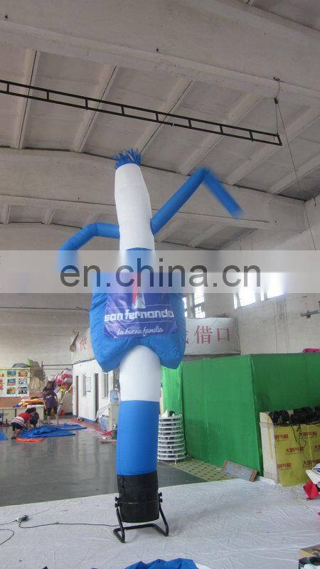 customized led lighting advertising costumes inflatable advertising air dancer
