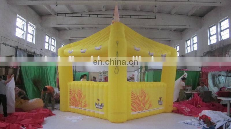 customized popular inflatable paint booth, large inflatable booth for sale