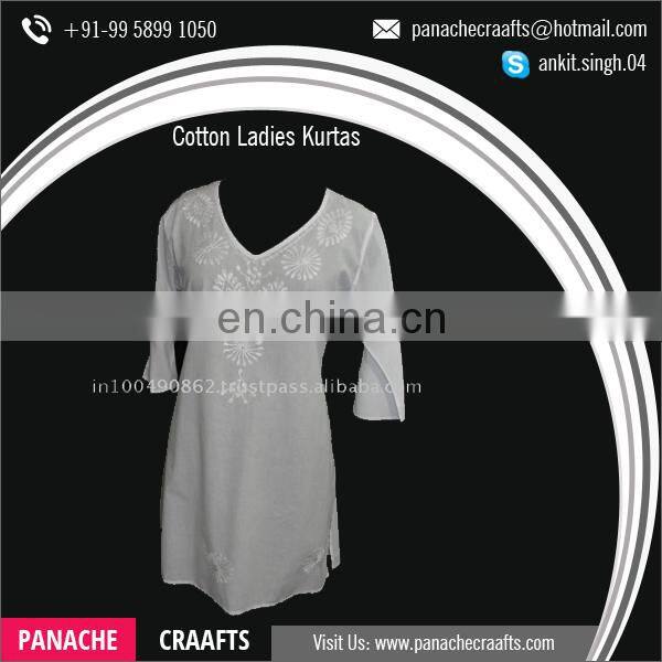 Wholesale Latest Fashion Embroidered Clothes Ladies Long Kurti Designs