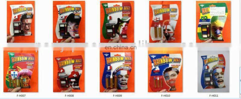 Crazy fans face paint C-A047