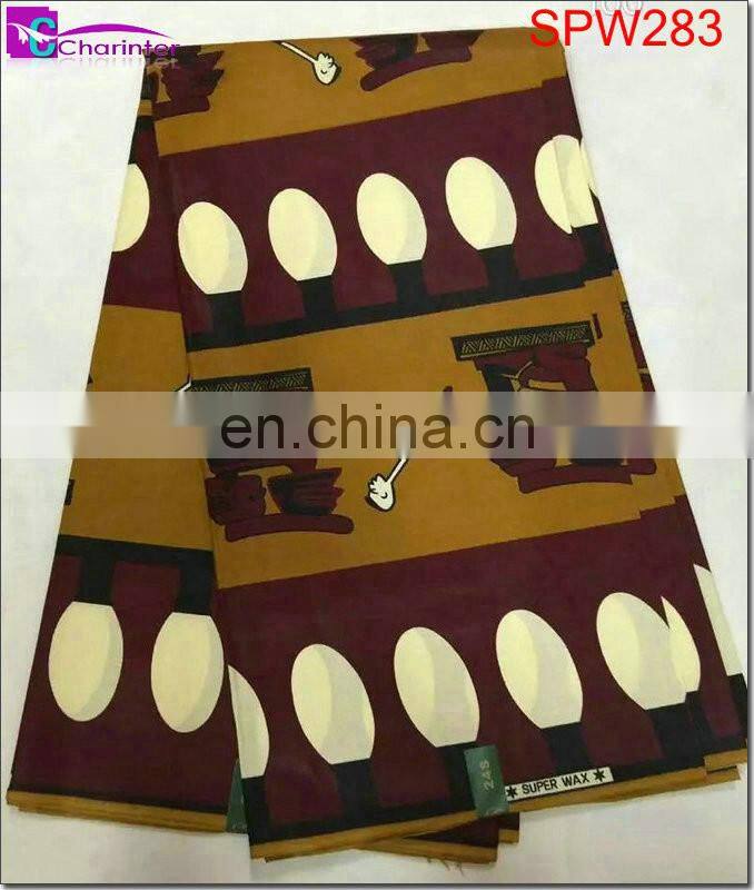 high quality super wax farbic SPW283