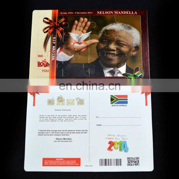 custom cardboard jigsaw puzzle for kids