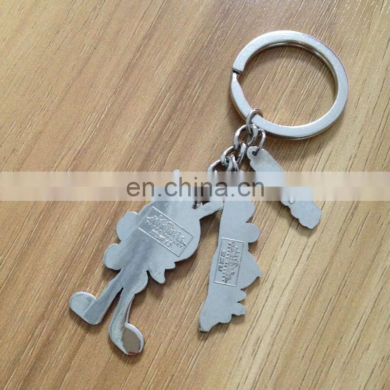 Top sales custom logo hard enamel keychain