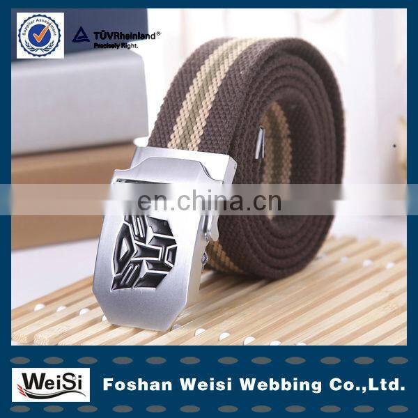 2013 Fashion Casual Military Transformers Nylon Webbing Belt