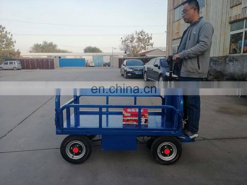Goods handcart trolley with 48v for heavy weight /Electric hand trolley