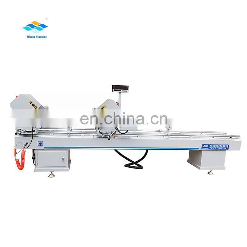 aluminum door and window digital display double precision cutting saw