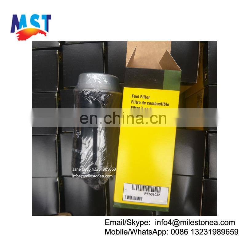 Diesel engine fuel water separator filter RE509032 with drain