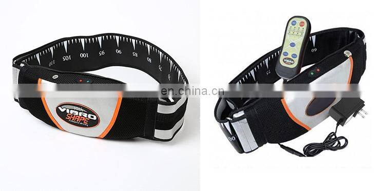high quality heat function for losing weight and massage Vibro shape vibrating slimming belt