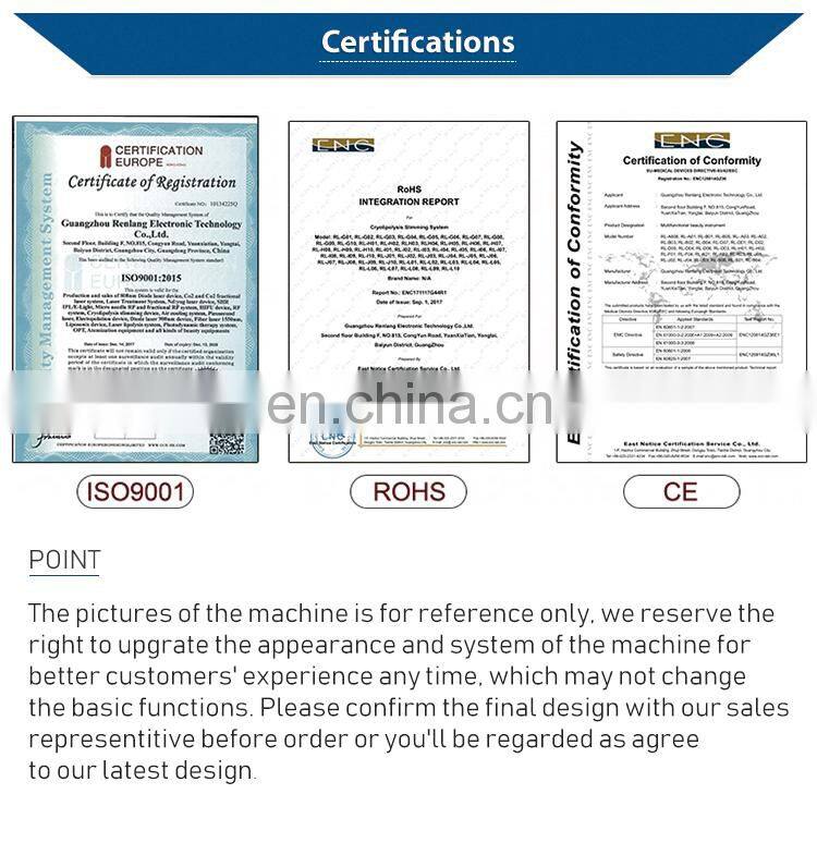 RF Tube Vaginal Tightening CO2 Fractional Laser Tattoo Removal Machine