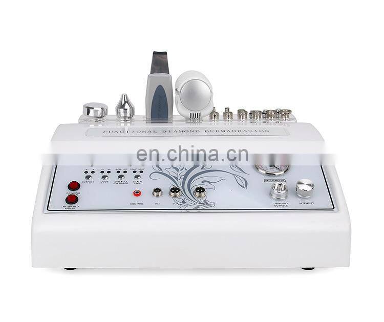 Portable 4 In 1 Ultrasonic Skin Scrubber Photon Diamond Microdermabrasion Machine for Sale