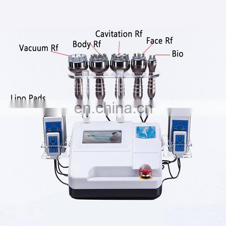 FR-675A   Lipolaser cavitation vacuum radio frequency 5Mw body Slimming beauty Machine 6 In 1 wholesale