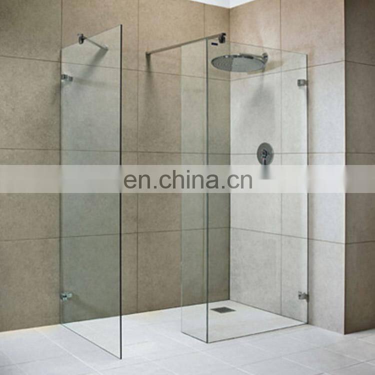 Frameless shower enclosureshower cubical tempered glass panels 6mm shower screen bathroom