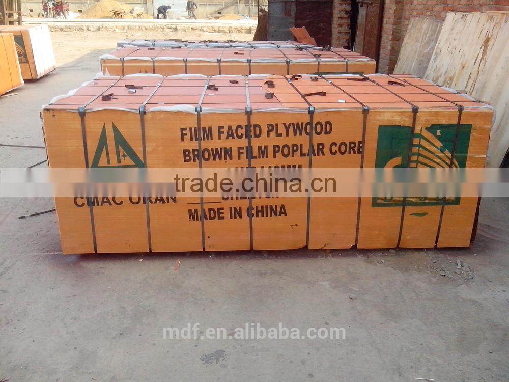 12mm Concrete Waterproof And Fireproof Poplar Core Plywood