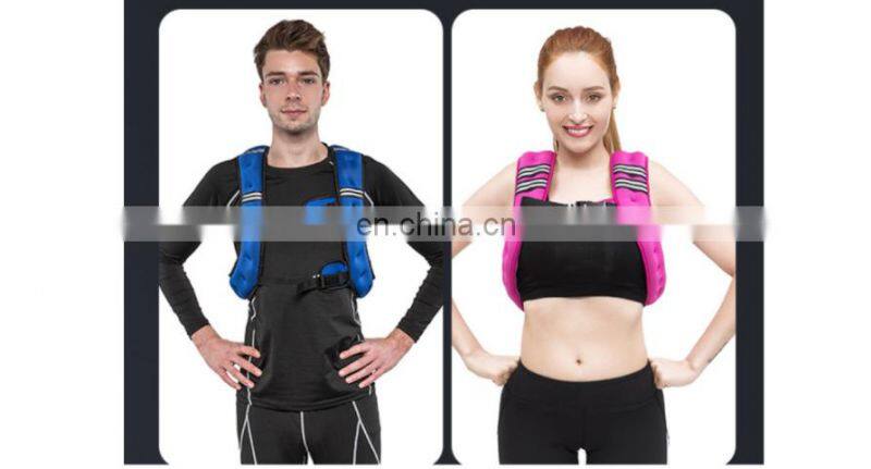 2021 Weight vest running sandbag male fitness exercise training adjustable weight invisible ultra-thin army vest sand vest