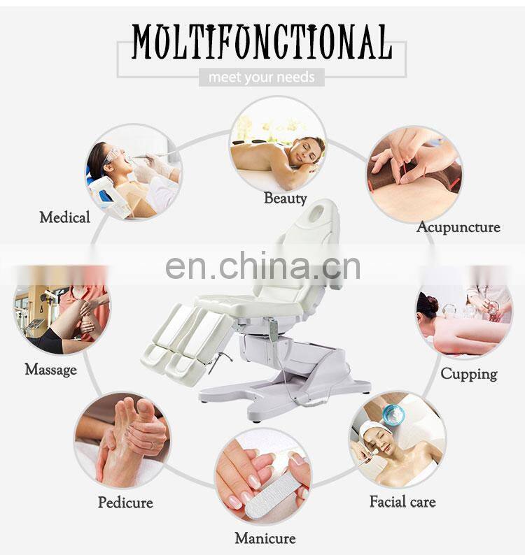 multi-function electric foot care chair massage bed with CE for hospital