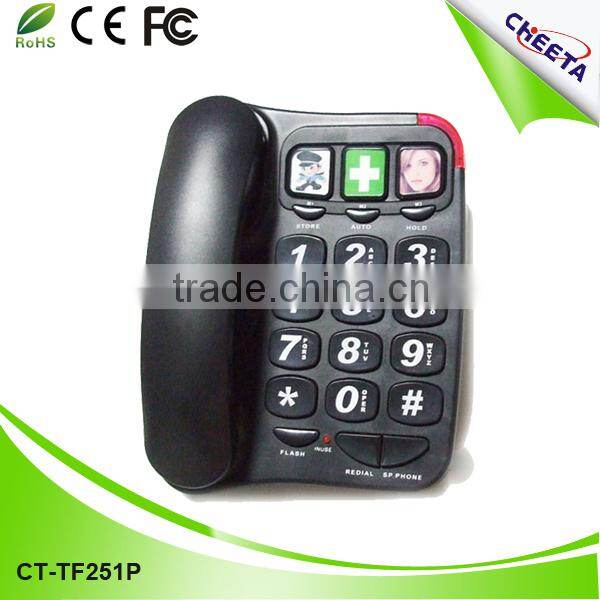 hearing aid senior telephone