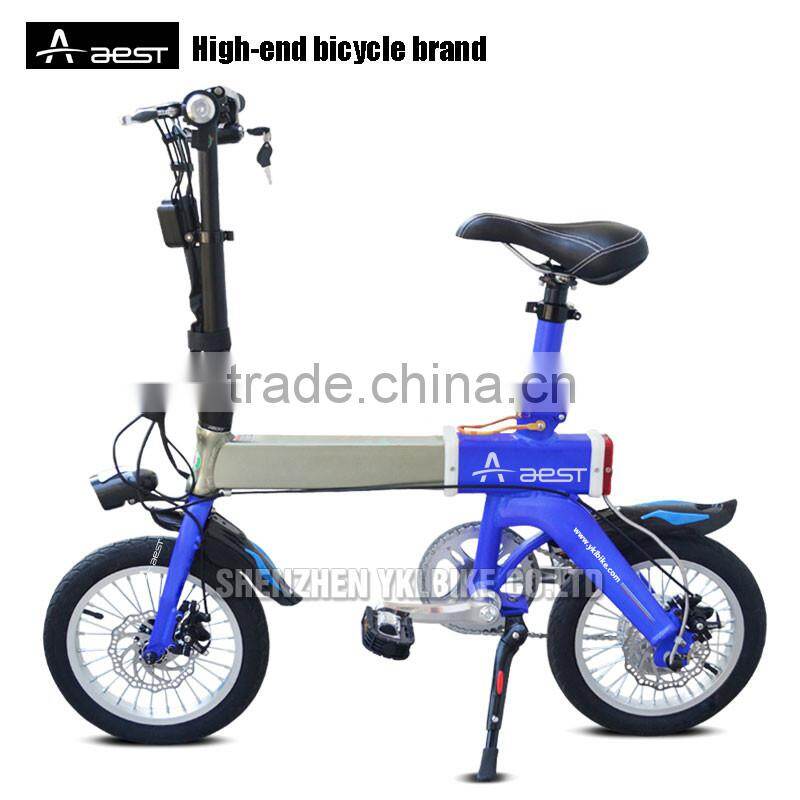 High Quality AEST Light Weight Lithum Battery Electric Bicycle for sale