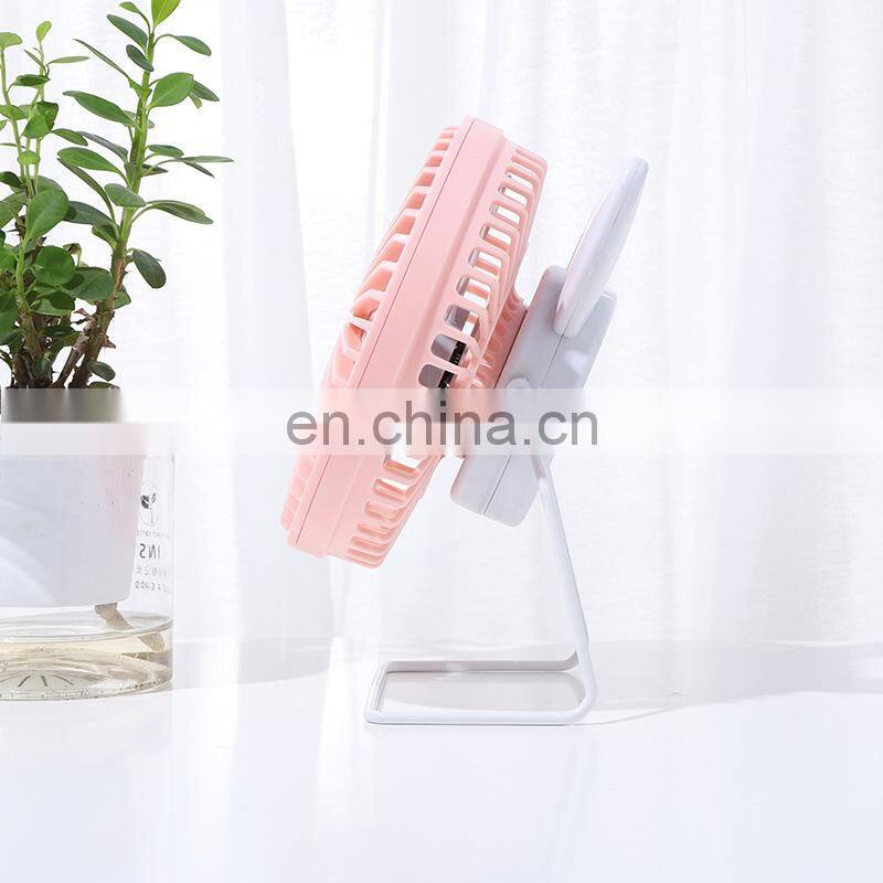 New hot-selling USB Plug Mini Portable Plastic Personal Cooling Cooler USB desk fan with cat ears