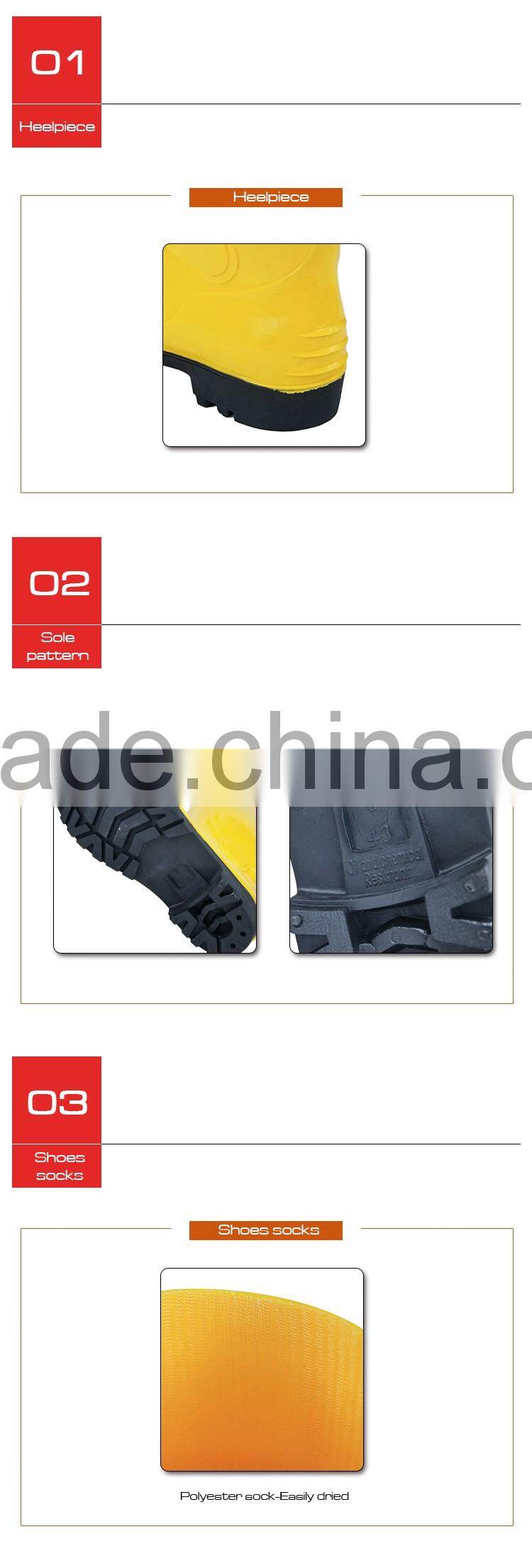 PVC safety boot,PVC rainboot,safety rainboot SS034
